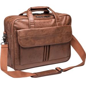 COPY - Mens Laptop Bag,17.3 Inch PU Leather Messenger Bag